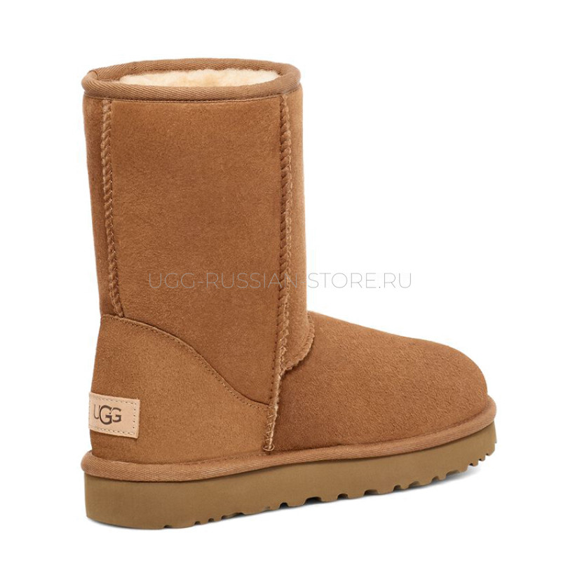 UGG MENS Classic Short Сhestnut 22