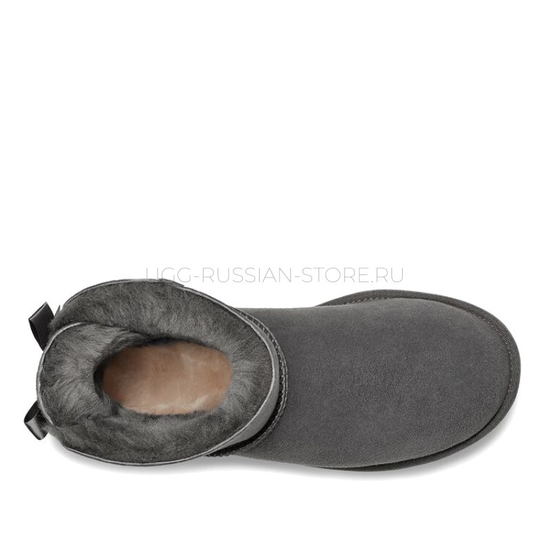 UGG Mini Bailey Bow Grey 22