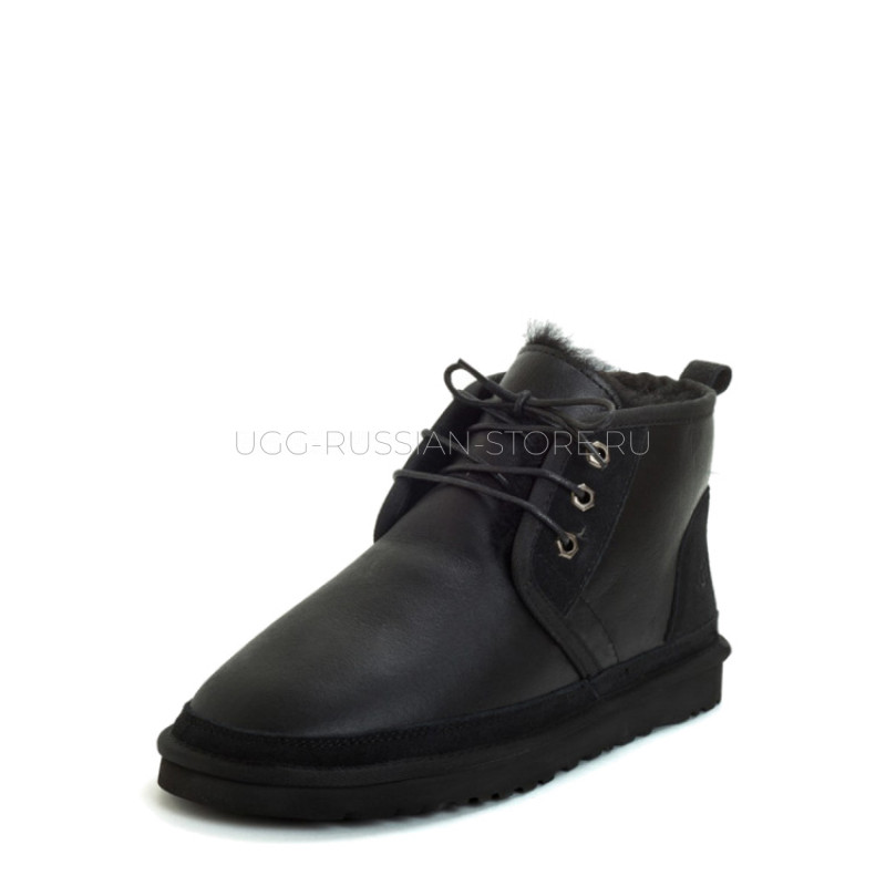 UGG MENS Neumel Boots Metallic Black 22