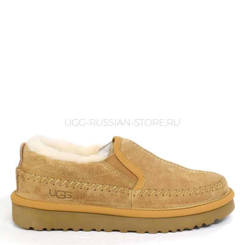 Stitch Slip On Chestnut 11