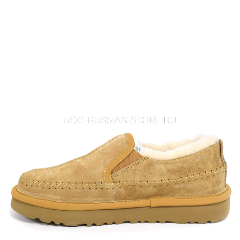 Stitch Slip On Chestnut 22