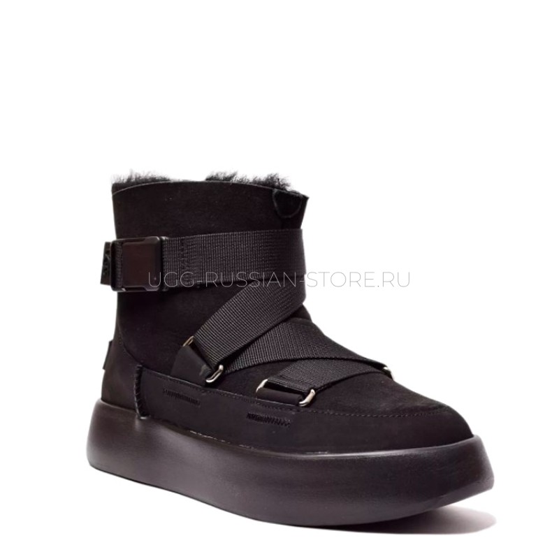Classic Boom Buckle Black 22