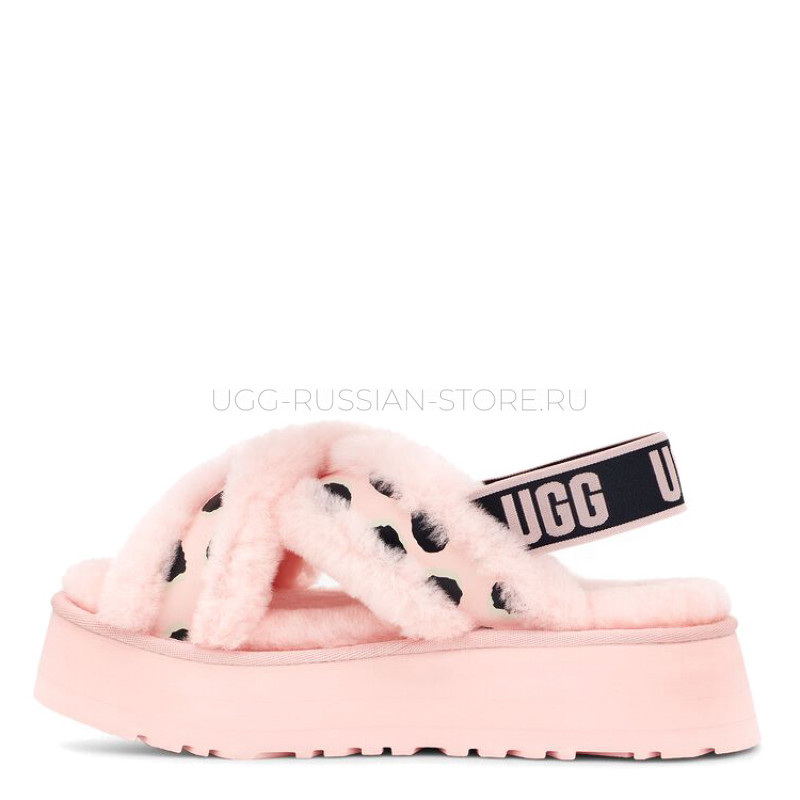 Disco Slide Pink Scallop 22