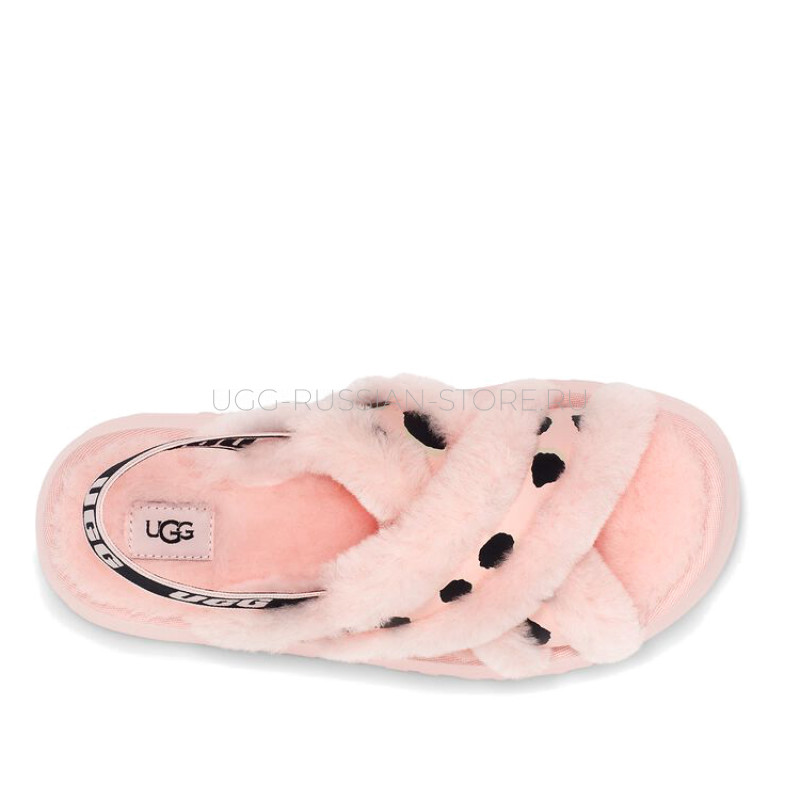 Disco Slide Pink Scallop 22