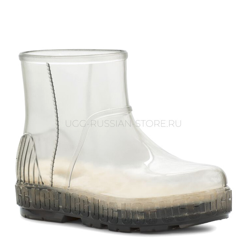 Drizlita Clear Boot Taffy Black 22