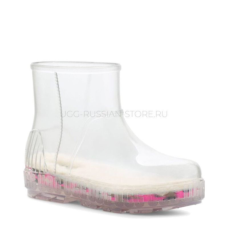 Drizlita Clear Boot Taffy Pink 22