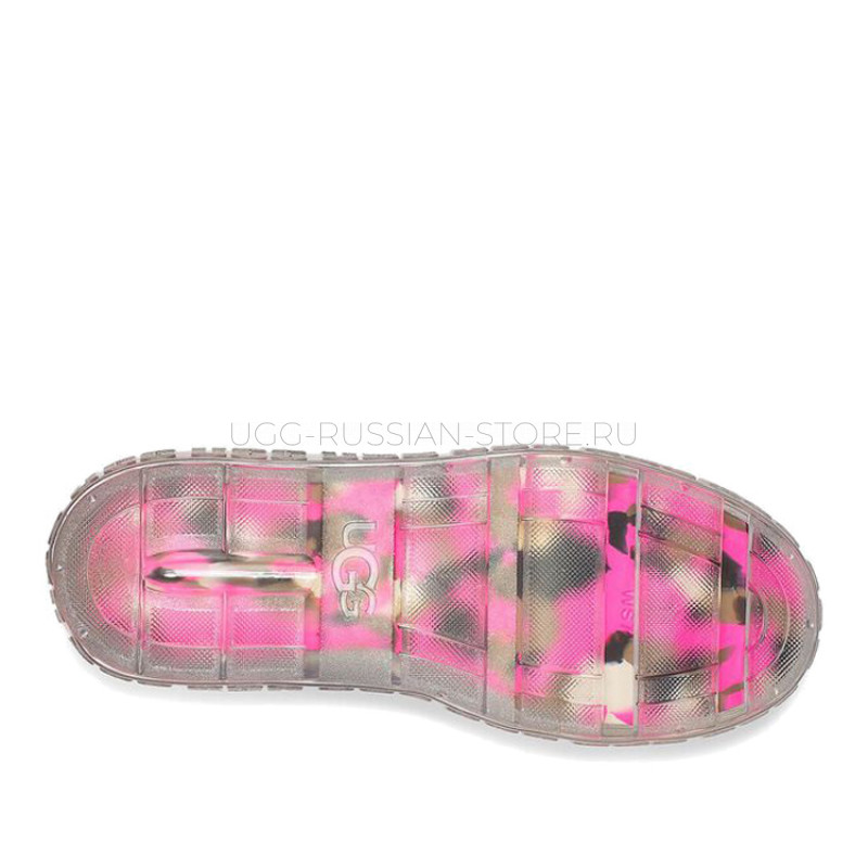 Drizlita Clear Boot Taffy Pink 22