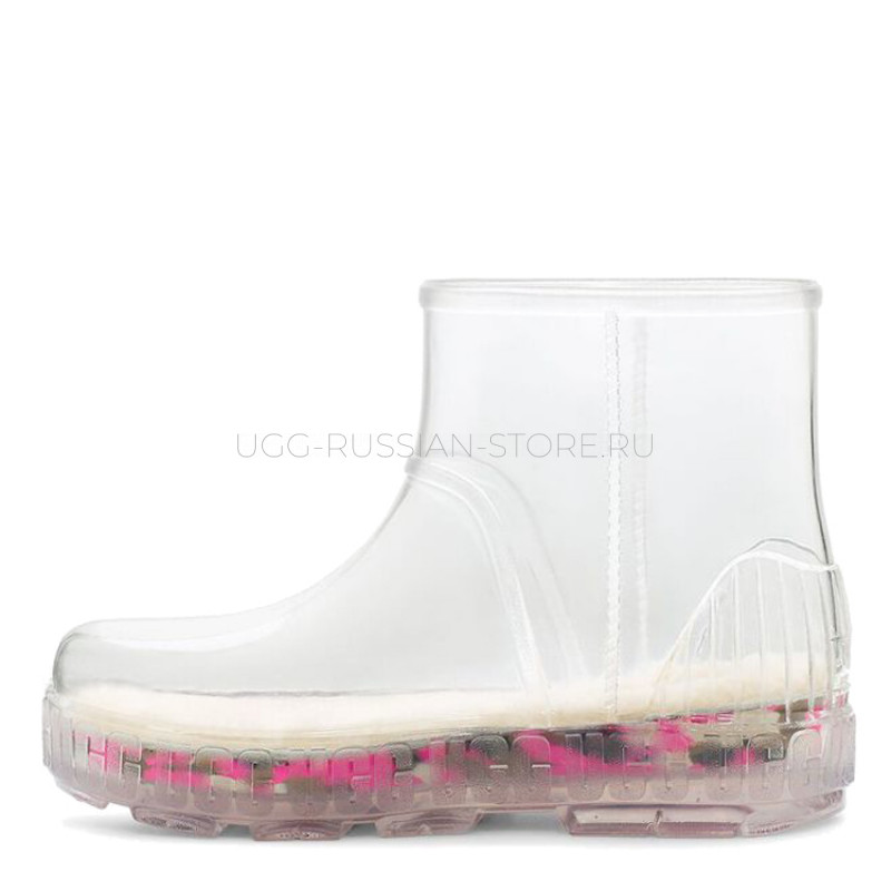 Drizlita Clear Boot Taffy Pink 22