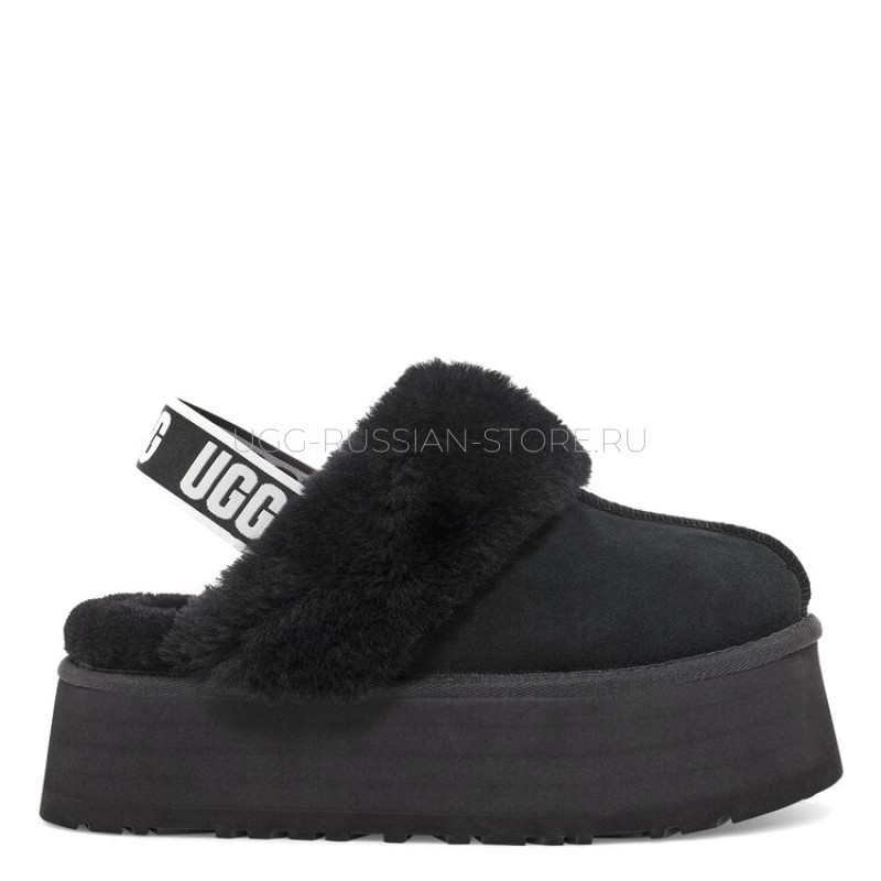 Funkette Suede Platform Black 11