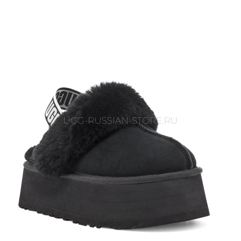 Funkette Suede Platform Black 22
