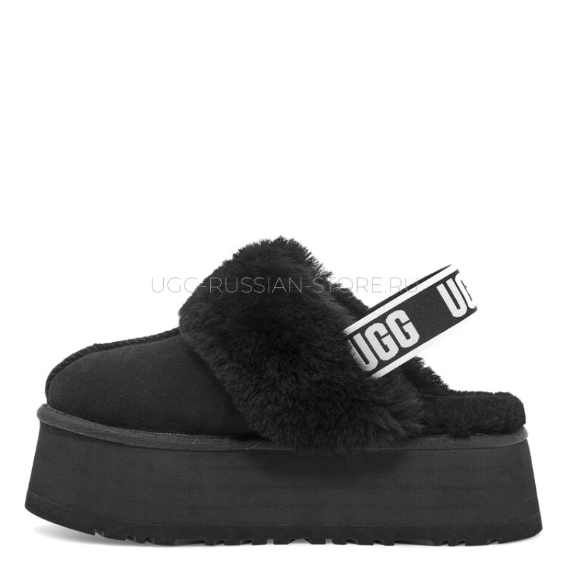 Funkette Suede Platform Black 22