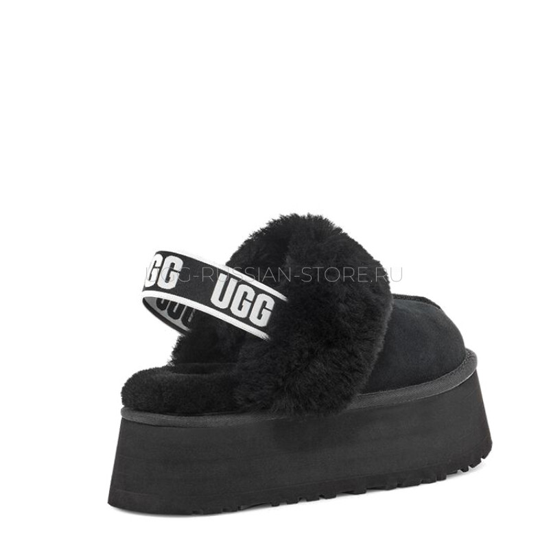 Funkette Suede Platform Black 22
