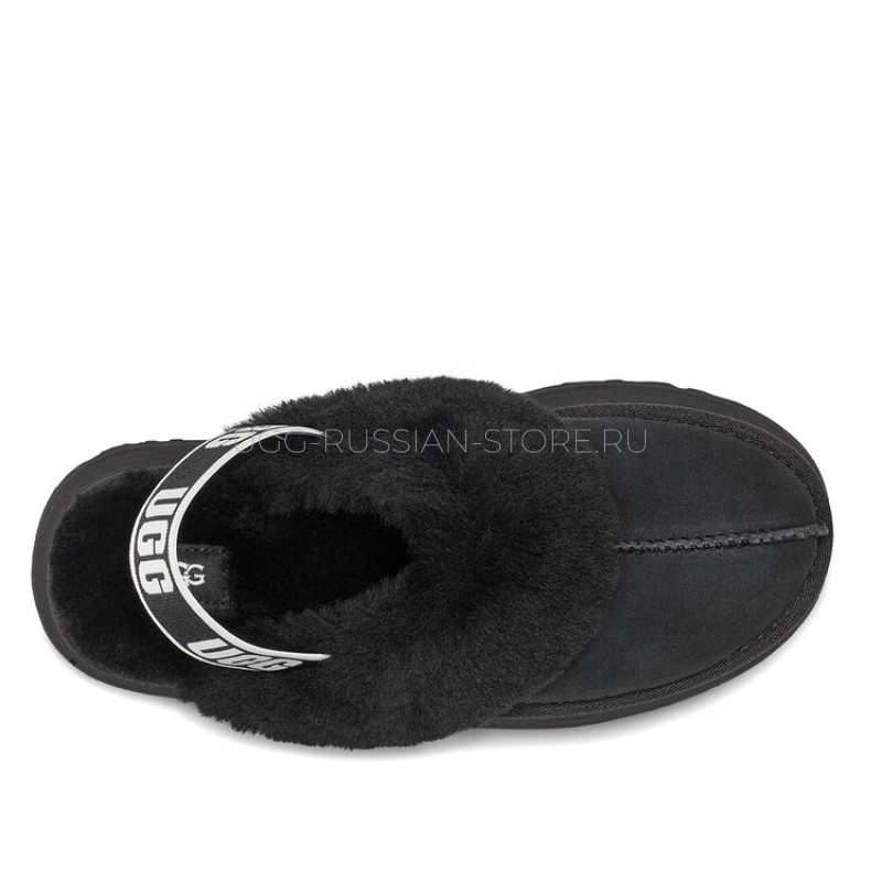 Funkette Suede Platform Black 22