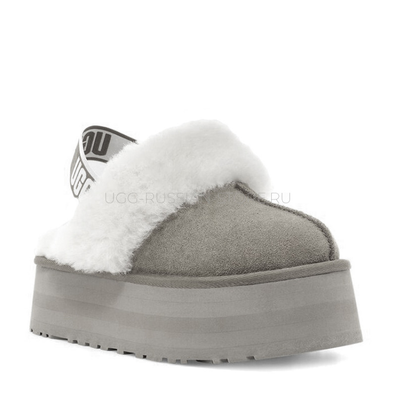 Funkette Suede Platform Grey 22