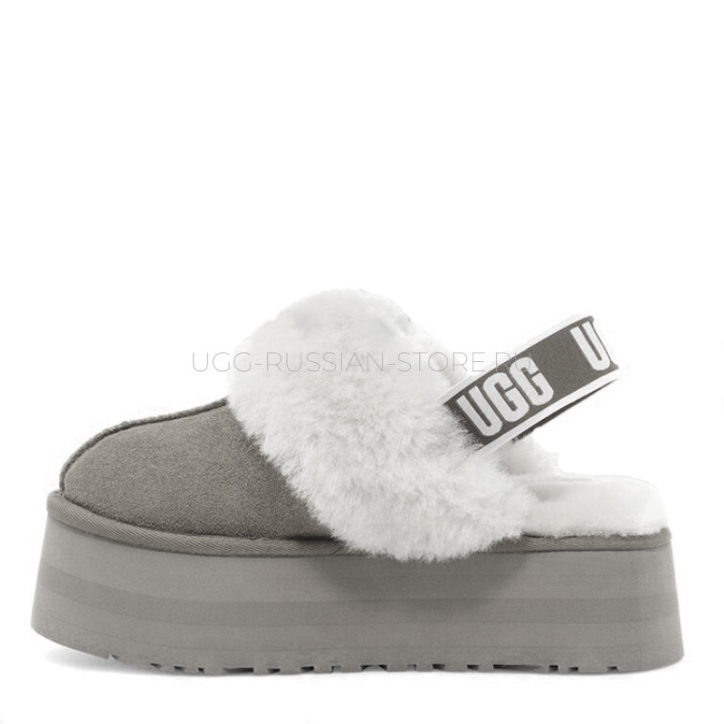 Funkette Suede Platform Grey 22