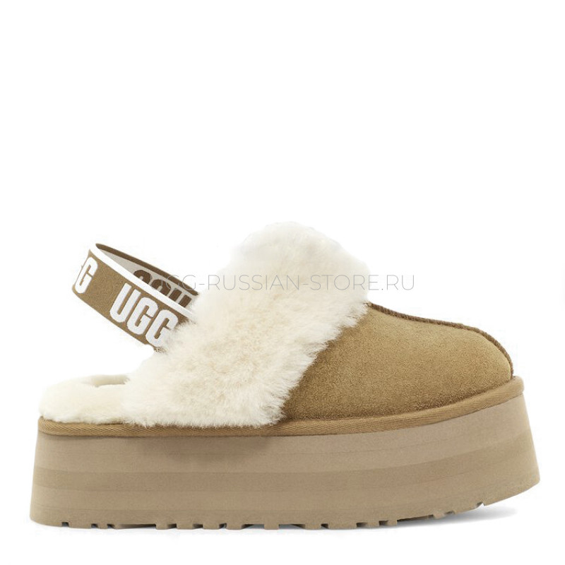 Funkette Suede Platform Sand 11