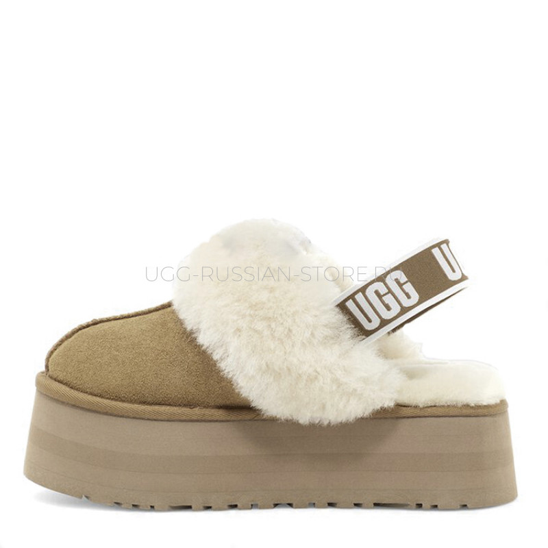 Funkette Suede Platform Sand 22