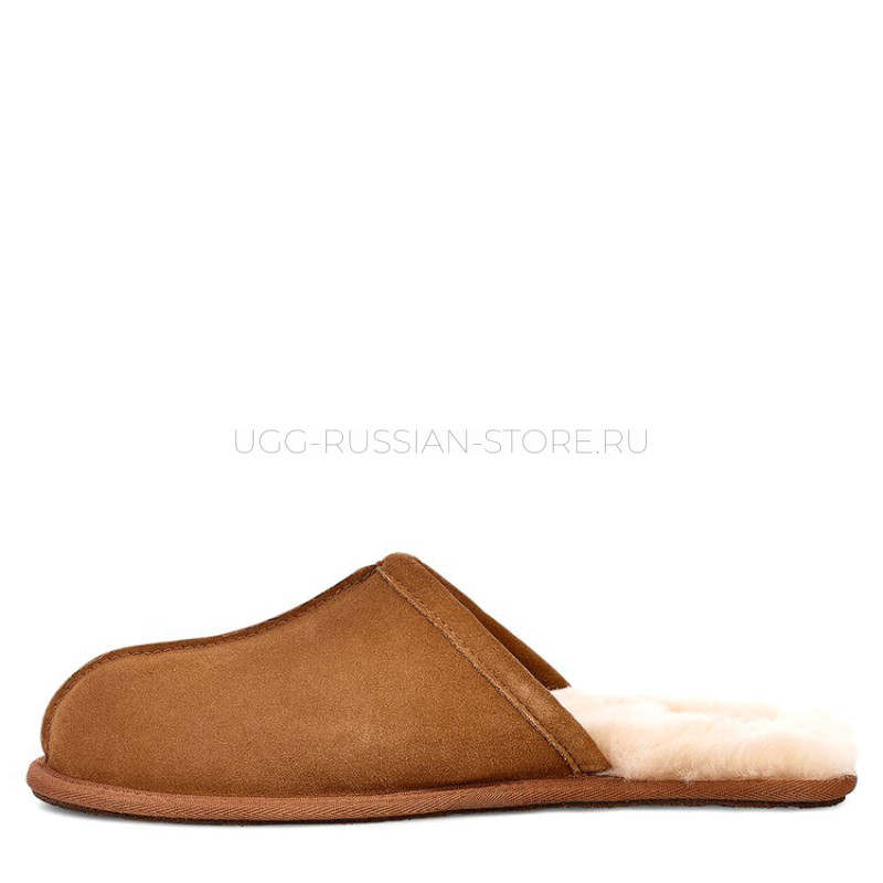Mens Scuff Chestnut 22