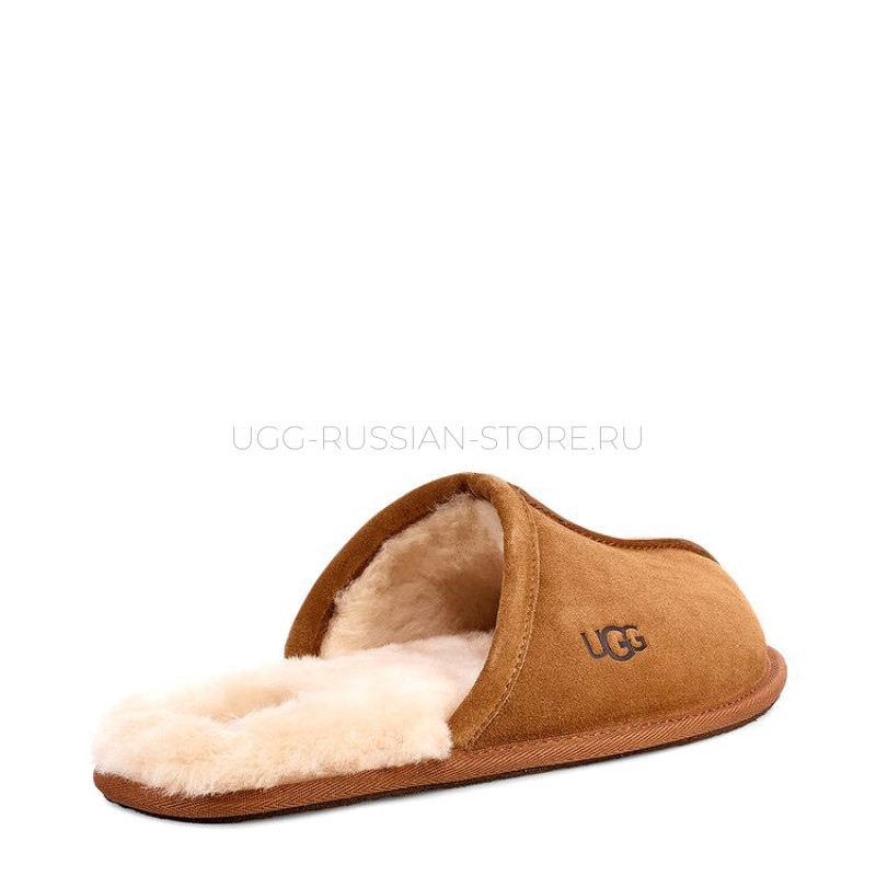 Mens Scuff Chestnut 22