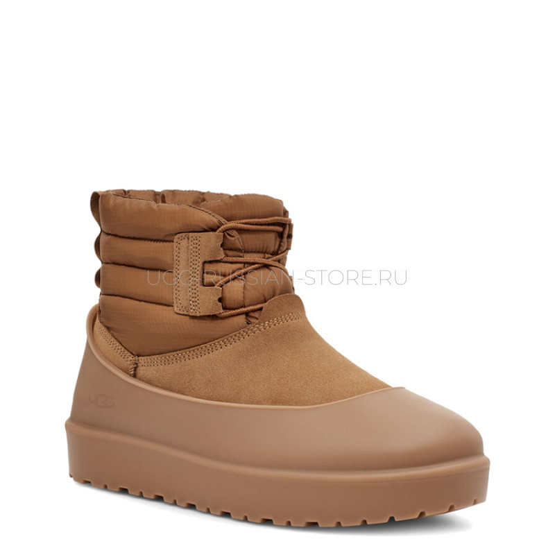 Classic Mini Lace-Up Weather Chestnut 22