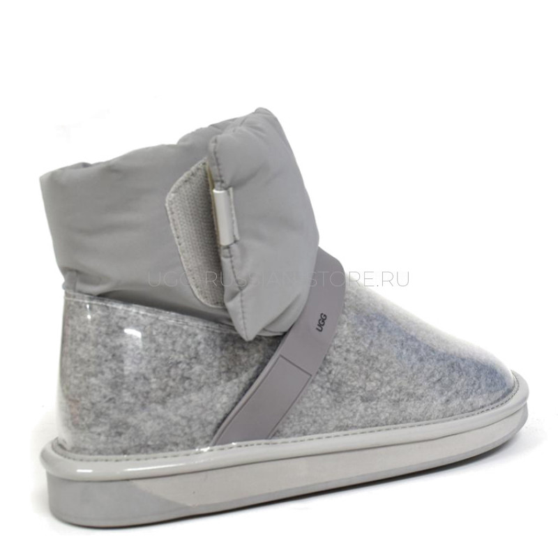 Clear Quilty Boots Grey 22