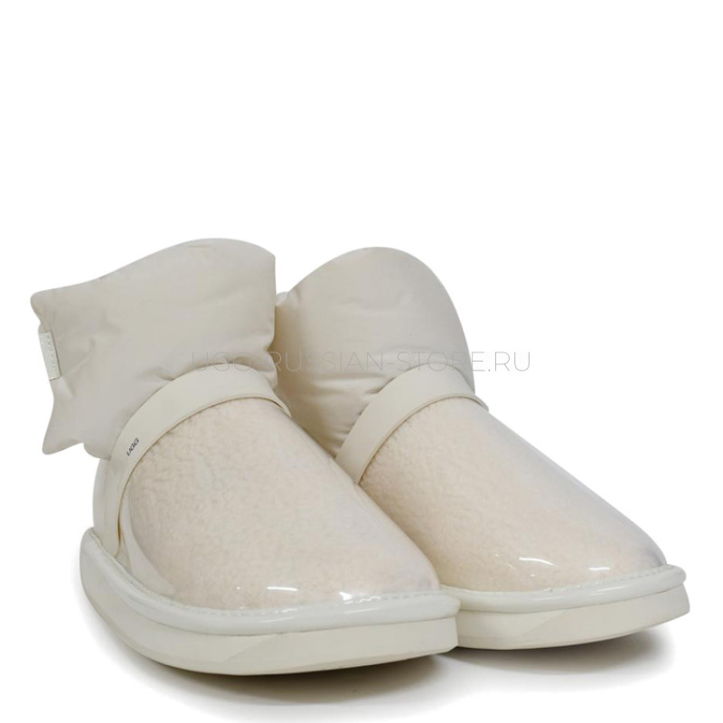 Clear Quilty Boots White 22