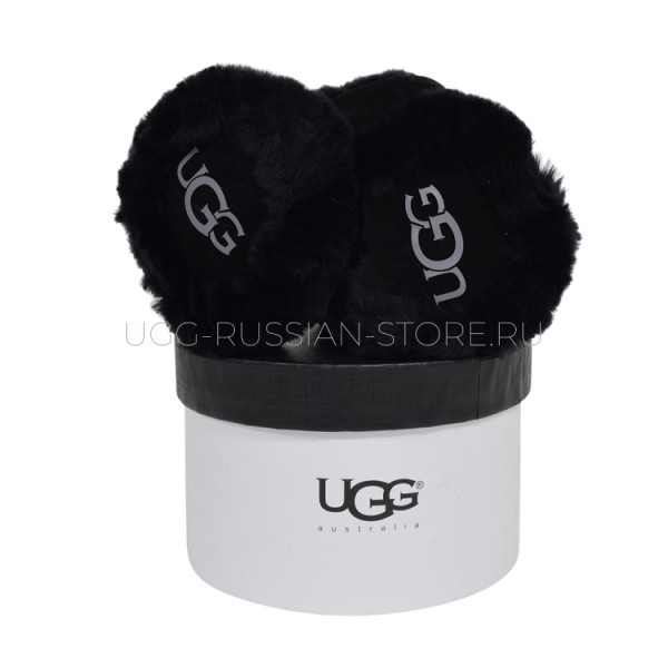 Меховые наушники UGG Earmuff Black