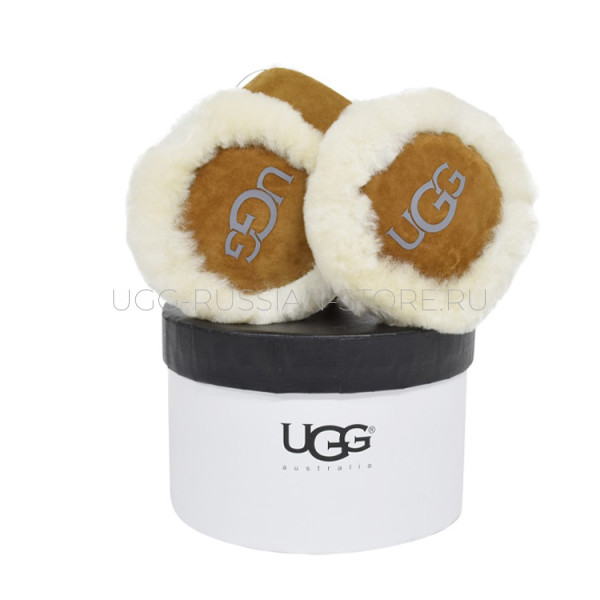 Меховые наушники UGG Earmuff Chestnut