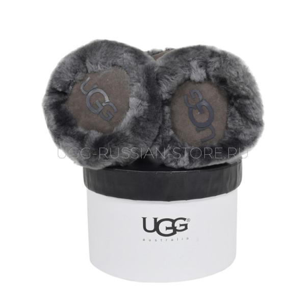 Меховые наушники UGG Earmuff Grey