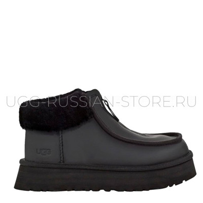 Funkette Platform Boots Black