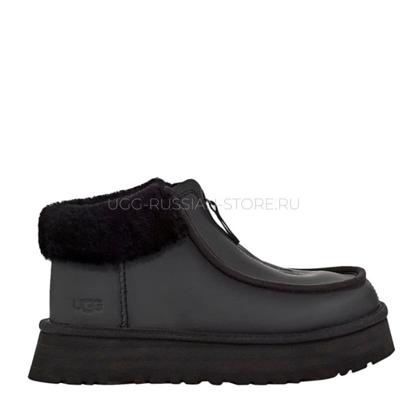 Funkette Platform Boots Black 11