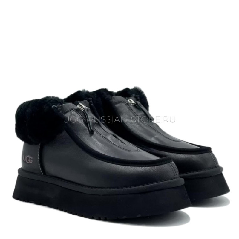 Funkette Platform Boots Black 22