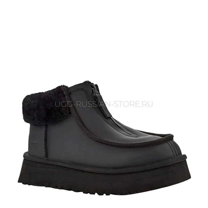Funkette Platform Boots Black 22