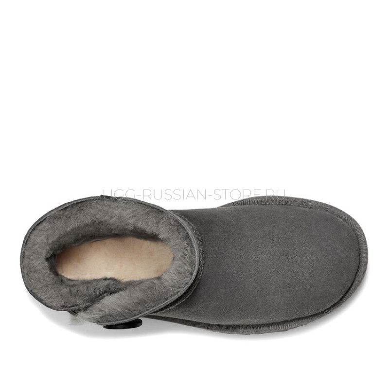 UGG Mini Bailey Button Grey 22