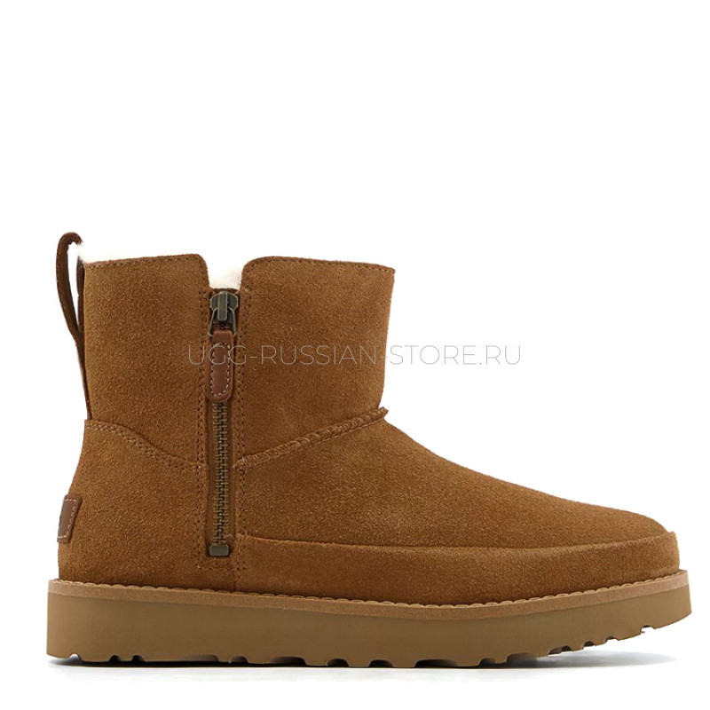 Classic Zip Mini Suede 11