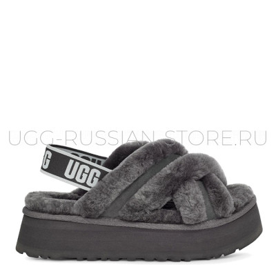 Ugg Disco Color Slide Charcoal