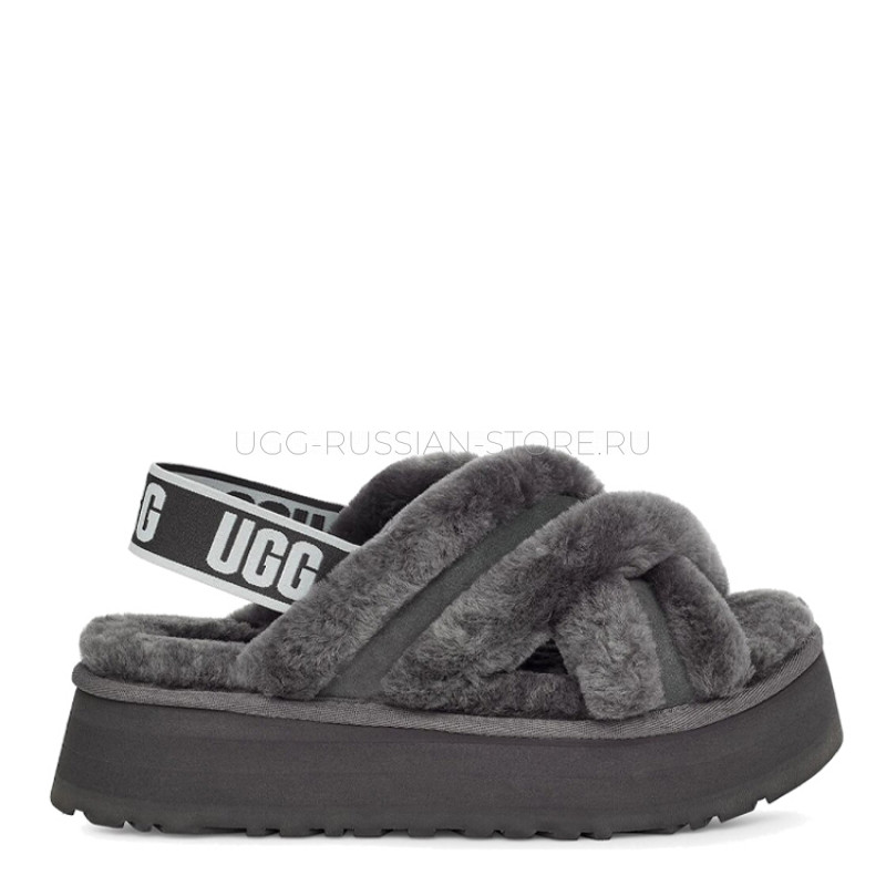 Ugg Disco Color Slide Charcoal 11