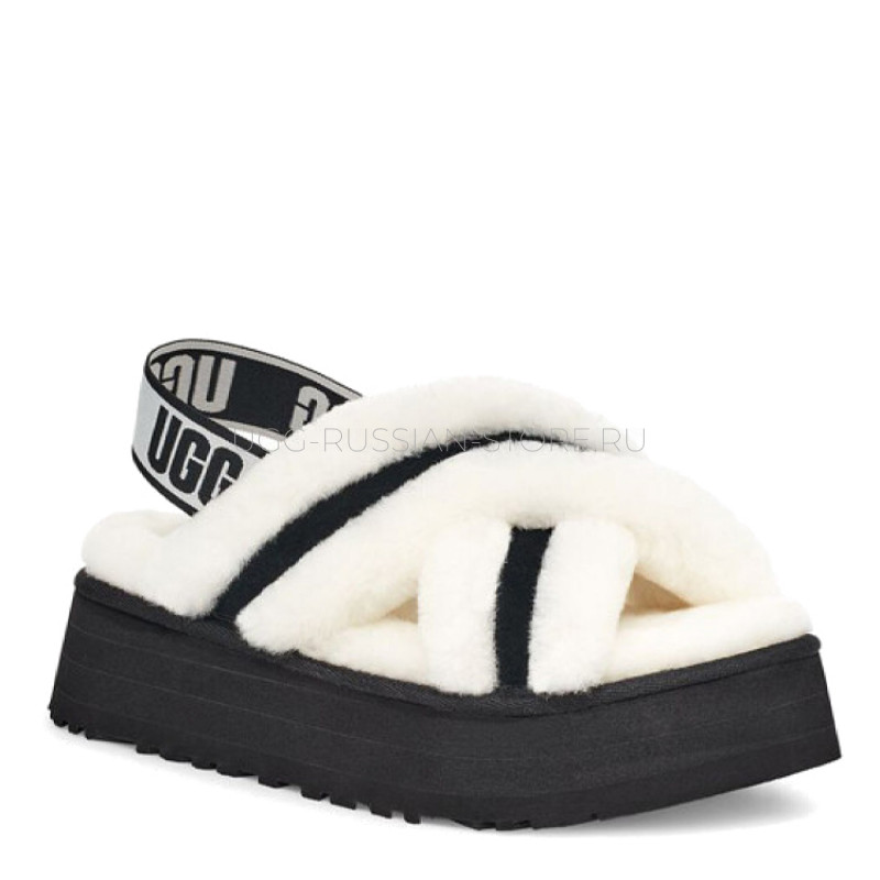Ugg Disco Color Slide White 22