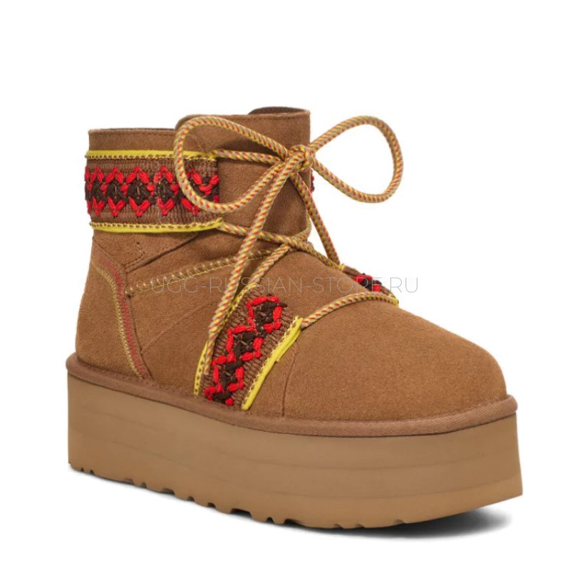 Classic Mini II Braid Platform Chestnut 22