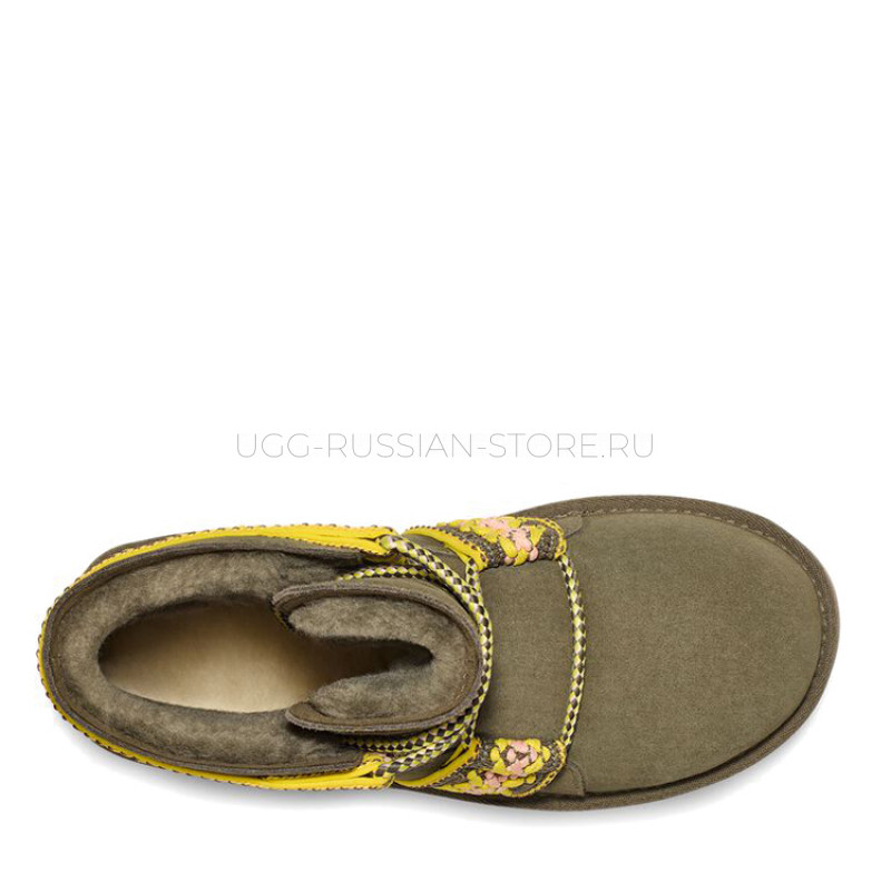 Classic Mini II Braid Platform Olive 22