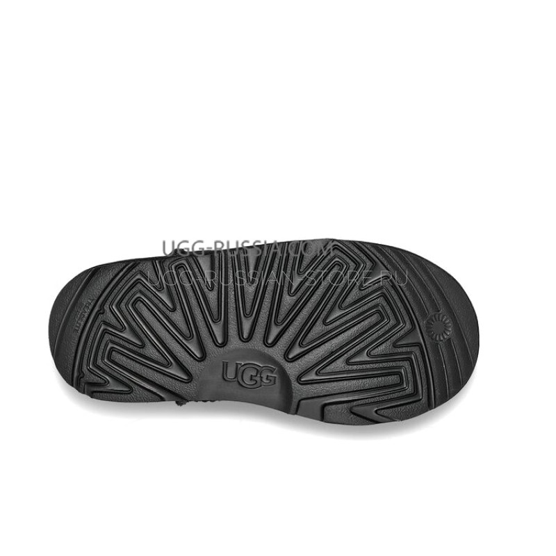 UGG Kids Classic Ultra Mini Black 22