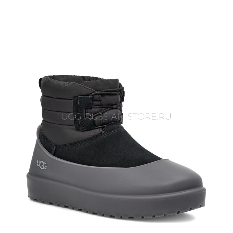 UGG Mens Classic Mini Lace-Up Weather Black 22