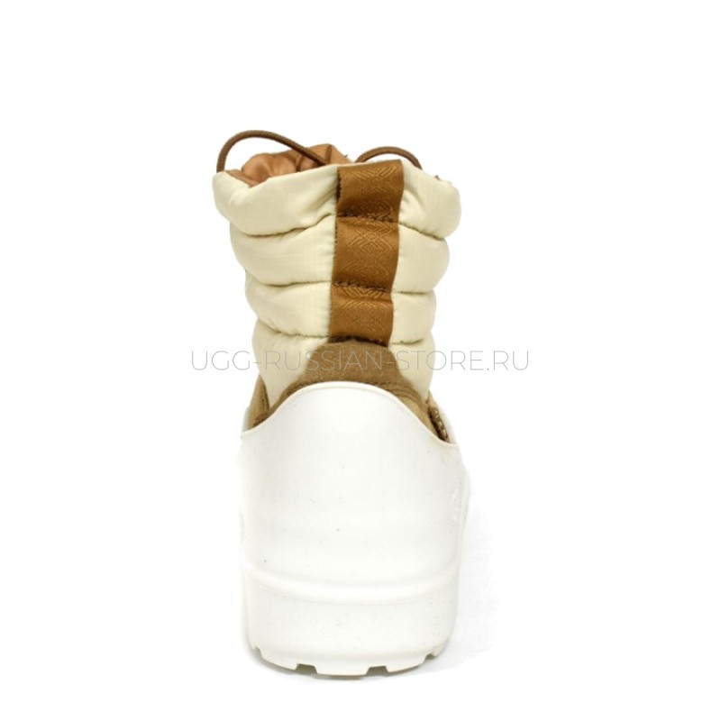 UGG Mens Classic Mini Lace-Up Weather White Chestnut 22