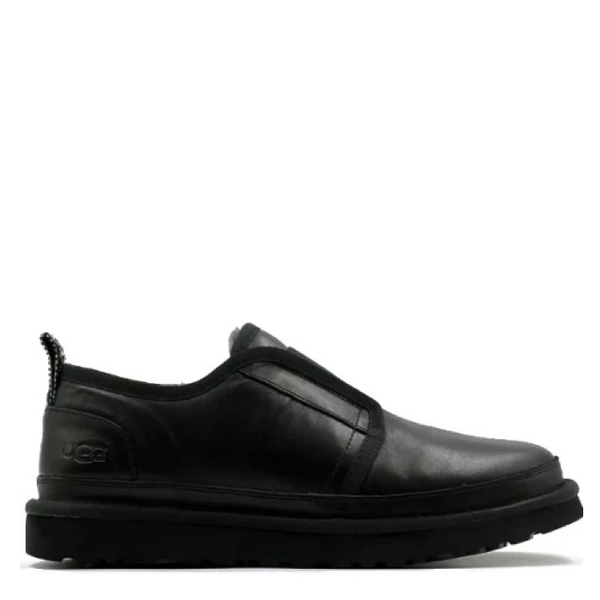 Men's Low Flex Leather Black