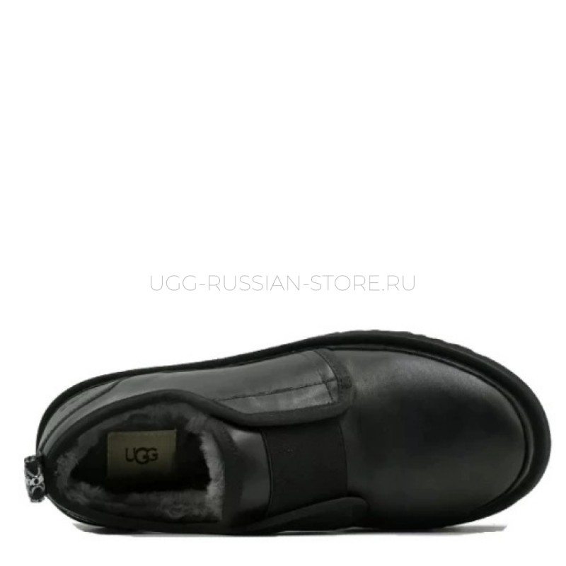 UGG Men's Low Flex Leather Black 22