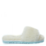 UGG Fluff Slide Slippers White