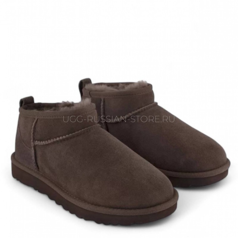 UGG Men's Classic Ultra Mini Chocolate 22