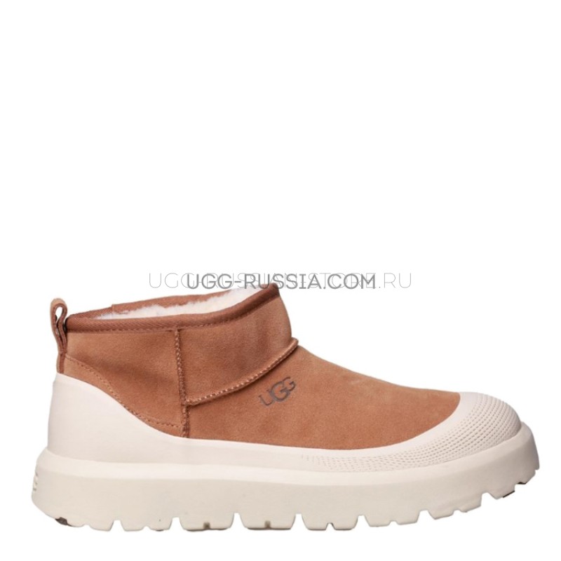 UGG Mens Ultra Mini Hybrid Chestnut 11