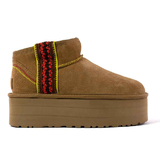 UGG Ultra Mini Braid Platform Chestnut