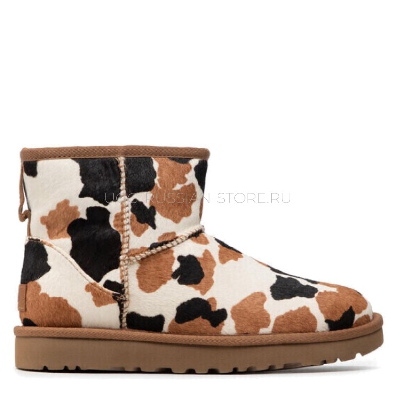 UGG Classic Mini Cow Print 11